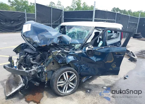 2018 Kia Soul + from USA, damaged, VIN KNDJP3A54J7590269